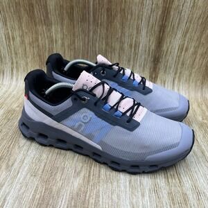 On Cloud Cloudvista Women's Size 9 Trail Running Shoes Grey Alloy Black Sneakers